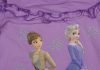 Kétrészes szoknyás nyári szett kislányoknak Frozen mintával lila színben