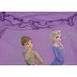 Kétrészes szoknyás nyári szett kislányoknak Frozen mintával lila színben