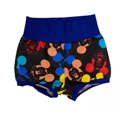 Rövidnadrágos kisfiú babaruha szett Mickey egér mintával