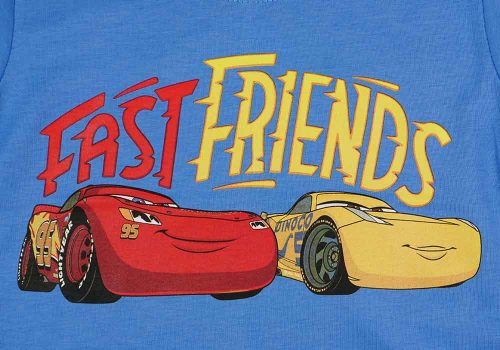 Rövid ujjú kisfiú póló Verdák mintával