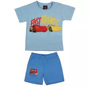 2 részes nyári kisfiú szett Verdák mintával