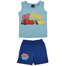 2 részes kisfiú nyári szett Verdák mintával