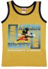 Pamut kisfiú nyári trikó Mickey egér mintával sárga színben