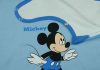 Ujjatlan tipegő hálózsák Mickey egér mintával 2 TOG világoskék és kék színben