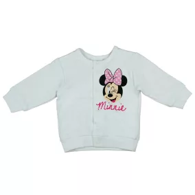 Elöl patentos baba kardigán Minnie mintával