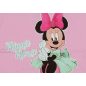 Rövid ujjú kislány póló Minnie egér mintával rózsaszín színben