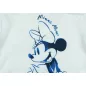 3 részes kislány baba szett Minnie egér mintával fehér és kék színben