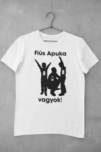 Apák napi rövid ujjú póló