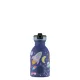 24BOTTLES Kids Urban 250ml rozsdamentes acél kulacs szívószálas kupakkal, Space Friends