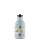 24BOTTLES Kids Clima 330ml rozsdamentes acél termosz szívószálas kupakkal, Sweet Friends