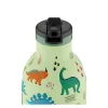24BOTTLES Kids Clima 330ml rozsdamentes acél termosz szívószálas kupakkal, Jurassic Friends