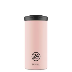   24BOTTLES Travel Tumbler 600ml rozsdamentes acél bögre, Dusty Pink