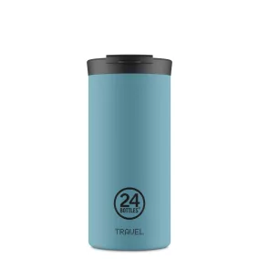   24BOTTLES Travel Tumbler 600ml rozsdamentes acél bögre, Powder Blue