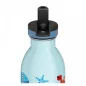   24BOTTLES Kids Urban 500ml rozsdamentes acél kulacs szívószálas kupakkal, Sea Friends