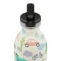   24BOTTLES Kids Urban 250ml rozsdamentes acél kulacs szívószálas kupakkal, Adventure Friends