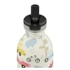 24BOTTLES Kids Urban 500ml rozsdamentes acél kulacs szívószálas kupakkal, Adventure Friends