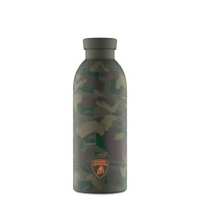   24BOTTLES Clima 500ml rozsdamentes acél termosz, Lamborghini - Military Green Sterrato