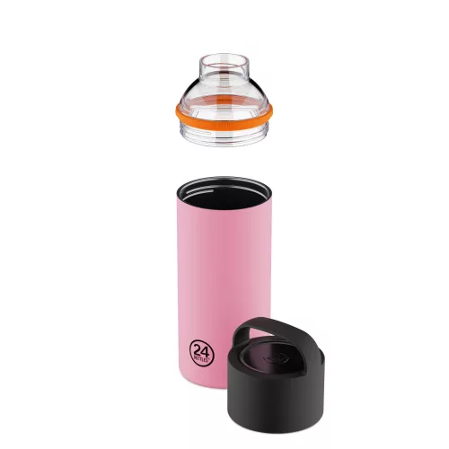 24BOTTLES Spin Bottle 730ml rozsdamentes acél bögre, Flamingo
