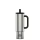 24BOTTLES Straw Cup 800ml rozsdamentes acél bögre szívószállal, Brushed Steel