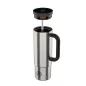   24BOTTLES Straw Cup 800ml rozsdamentes acél bögre szívószállal, Brushed Steel