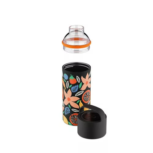 24BOTTLES Spin Bottle 730ml rozsdamentes acél bögre, Tropical Noir