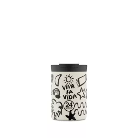   24BOTTLES Travel Tumbler 350ml rozsdamentes acél bögre, Viva la Vida