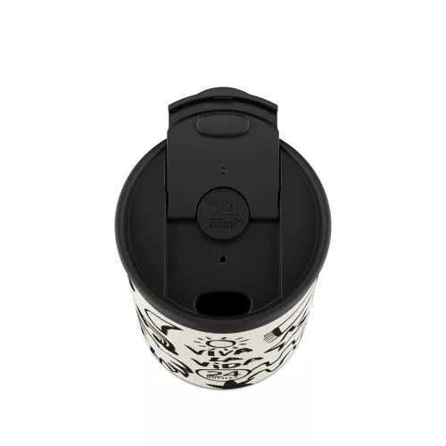 24BOTTLES Travel Tumbler 350ml rozsdamentes acél bögre, Viva la Vida