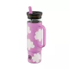 24BOTTLES Straw Cup 800ml rozsdamentes acél bögre szívószállal, Daydreaming Pink