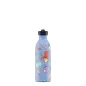   24BOTTLES Kids Urban 500ml rozsdamentes acél kulacs szívószálas kupakkal, Ocean Friends