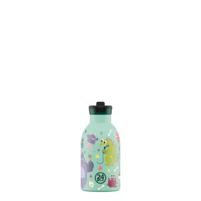   24BOTTLES Kids Clima 330ml rozsdamentes acél termosz szívószálas kupakkal, Spooky Friends