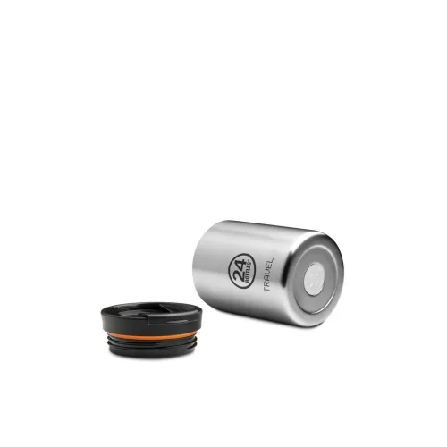 24BOTTLES Travel Tumbler 350ml rozsdamentes acél bögre, Brushed Steel