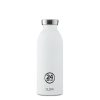 24BOTTLES Clima 500ml rozsdamentes acél termosz, ICE WHITE