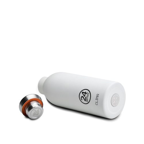 24BOTTLES Clima 500ml rozsdamentes acél termosz, ICE WHITE