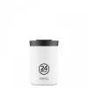 24BOTTLES Travel Tumbler 350ml rozsdamentes acél bögre, ice white