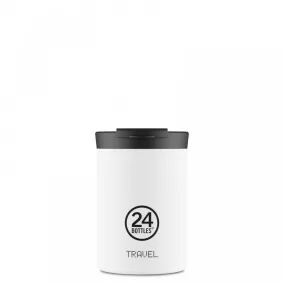   24BOTTLES Travel Tumbler 350ml rozsdamentes acél bögre, ice white