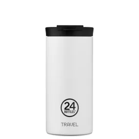   24BOTTLES Travel Tumbler 600ml rozsdamentes acél bögre, Ice White