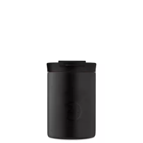   24BOTTLES Travel Tumbler 350ml rozsdamentes acél bögre, Tuxedo black