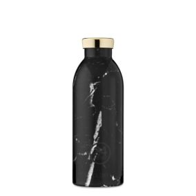   24BOTTLES Clima 500ml rozsdamentes acél termosz, Black Marble