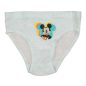 3 db-os kisfiú alsónadrág szett Mickey egér mintával fehér és kék színben