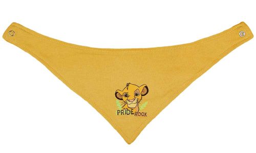 Pamut baba nyálkendő Oroszlánkirály mintával