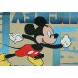Zsinóros tornazsák Mickey egér mintával homok színben