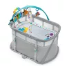 BABY EINSTEIN Kiságy járókával és zongorával 3in1 Kick & Snooze™ 0hó+