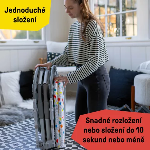 BABY EINSTEIN Kiságy járókával és zongorával 3in1 Kick & Snooze™ 0hó+