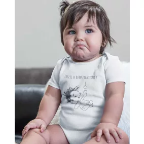 Keresztszülő felkérő rövid ujjú baba body