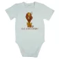 Keresztszülő felkérő rövid ujjú baba body