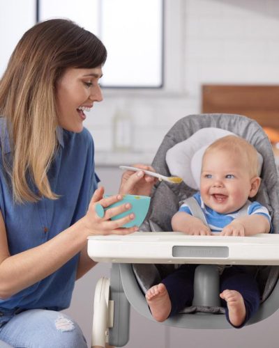 SKIP HOP Tányérok fedővel és Easy Grab fogantyúval Grey,Teal 2 x 240 ml, 3m+