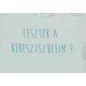 Keresztszülő felkérő rövid ujjú baba body