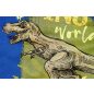 Dinoszauruszos mintás vállfás oviszsák