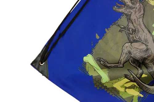 Zsinóros tornazsák Dinoszaurusz  mintával