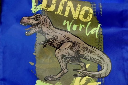 Zsinóros tornazsák Dinoszaurusz  mintával